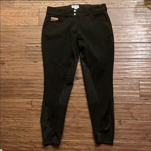 Dover Saddlery Ladies Dalton Classic Full-Seat Black Breech Pants Size 32